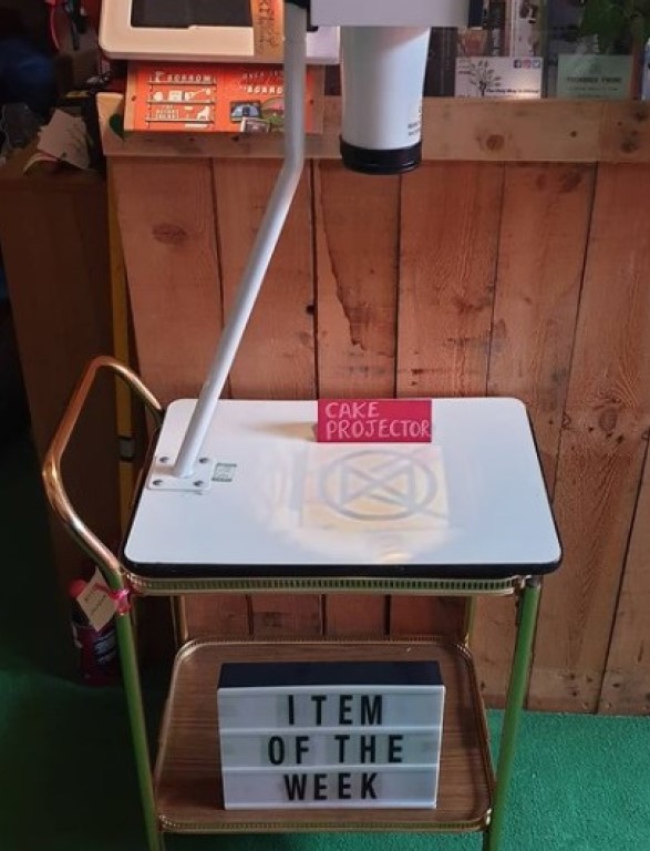 SHARE FROME: CAKE PROJECTOR